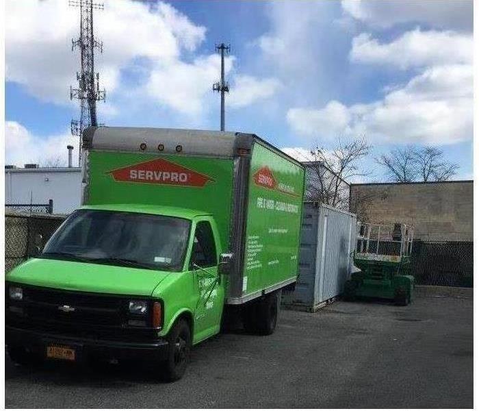 Our SERVPRO truck 